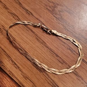 14K Gold 7.25" Chain Bracelet